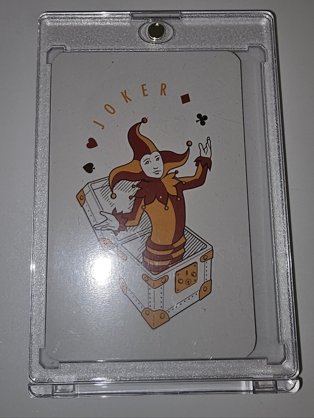 Louis Vuitton Joker Playing Card In Hard Case